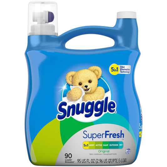 Snuggle Super fresh Original Fabric Softener 5-n-1  90 loads